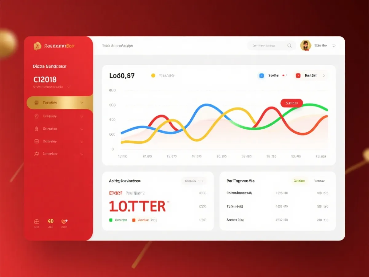 澳洲幸運10預測分析介面示意圖